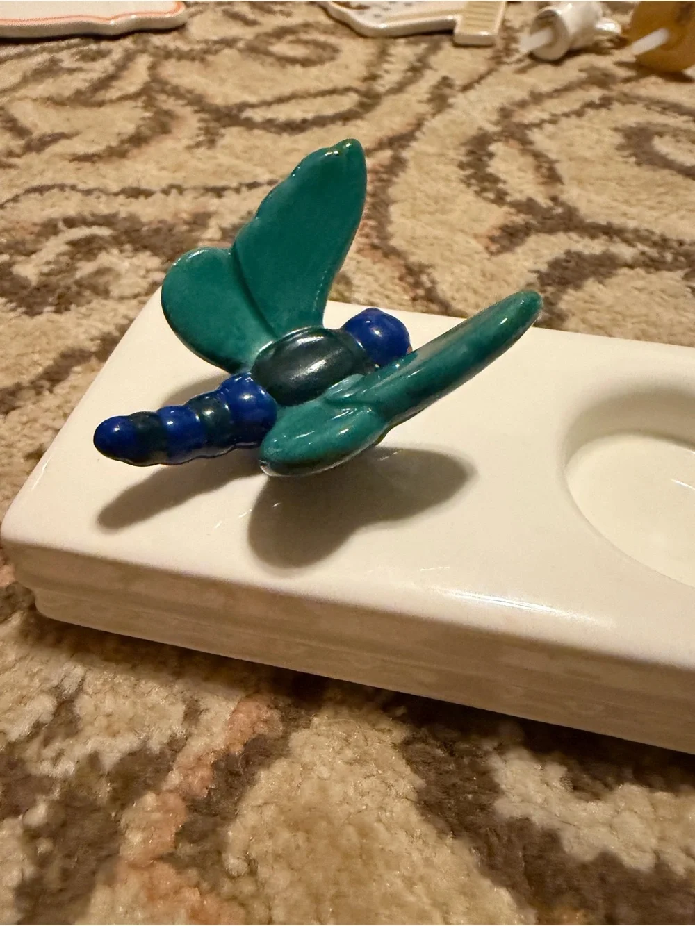 Nora Fleming RETIRED mini A206 Dreamy Dragonfly Dragon Fly